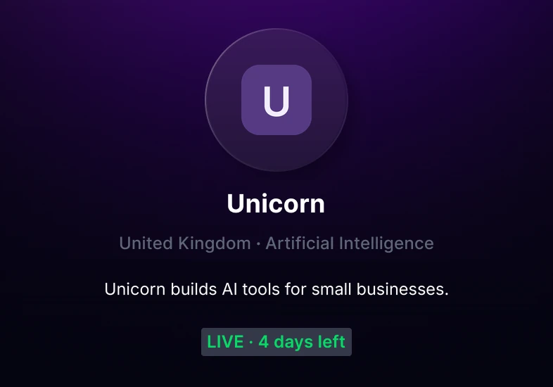 The deal marked Live, four days left.